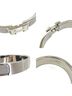 Hermès Gray Hermes Click H Bangle, Gray and White Enamel One size - photo 4