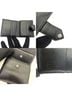 Prada 100% Leather Black Prada Saffiano Tab Bi-fold Compact Wallet Black PRADA One size - photo 5