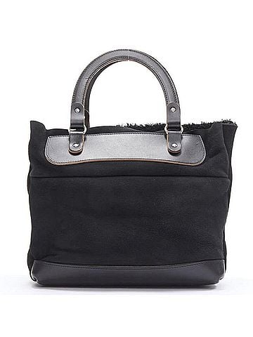 MARNI Marni Shearling Lined Crossbody Tote (view 1)