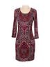 Etcetera Paisley Multi Color Casual Dress Size 2 - photo 1