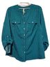 Ny Collection Button Down Shirt - NY Collection Button-Down Shirt Size M (petite) - photo 1