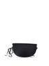 Alaïa 100% Leather Black Hip Shoulder Bag Leather Small One size - photo 4