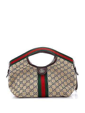 Gucci Giglio Tote GG Canvas Small (view 1)