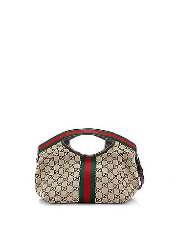 Gucci Giglio Tote GG Canvas Small (view 2)