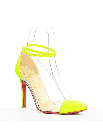 Christian Louboutin Christian Louboutin Patent PVC Pointy Pumps (view 2)