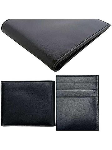 Salvatore Ferragamo Salvatore Ferragamo Bi-fold Wallet KK 66 8123 Leather Black Women's (view 2)