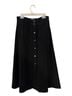 Wilfred 90% Polyester 10% Spandex 100% Cotton Black Casual Skirt Size XS - photo 1