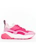 Stella McCartney 100% Cotton Pink Stella Mccartney Patchwork Dad Sneakers Size EU 39 - photo 1