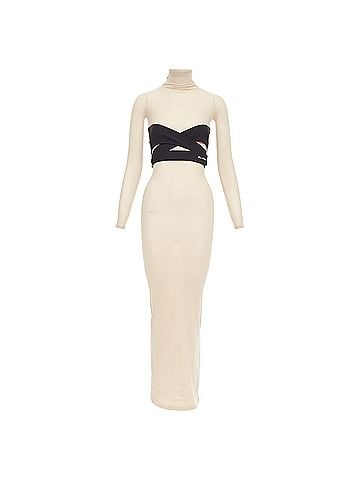 Alaïa Alaia 2023 Turtleneck Maxi Dress (view 1)