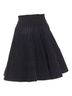 Alaïa 100% Wool Black Alaia Wool Silk Blend Flared Knitted Skirt Size 4 - photo 3