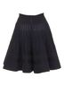 Alaïa 100% Wool Black Alaia Wool Silk Blend Flared Knitted Skirt Size 4 - photo 5