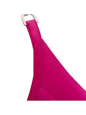 Versace new VERSACE Medusa '95 Satin Waterlilly fuschia pink boned corset top IT38 XS (view 2)