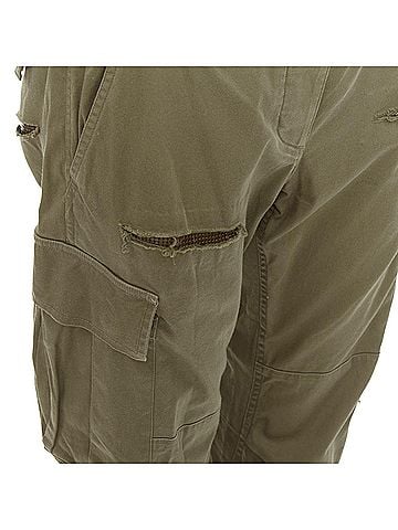 Balmain Balmain Green Chainmail Cargo Pants (view 2)