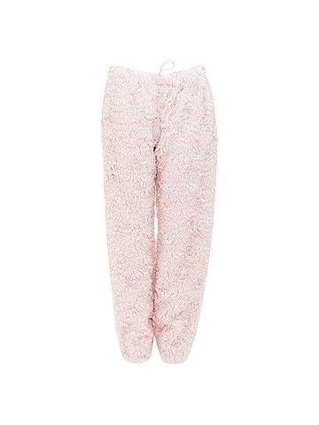 Miu Miu Miu Miu Pink Mohair Faux Fur Pants (view 1)