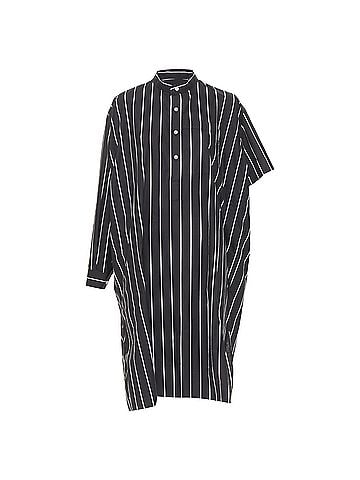 Balenciaga Balenciaga 2016 Black Asymmetric Shirt Dress (view 1)