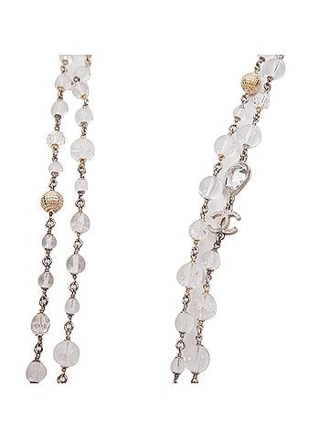 Chanel Chanel 2015 Gold Crystal Globe Necklace (view 2)