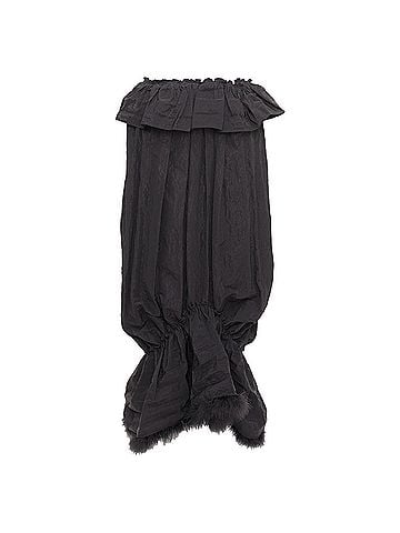Simone Rocha Simone Rocha Black Cloque Taffeta Skirt (view 1)