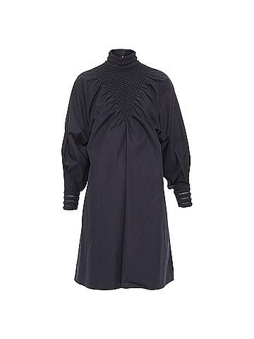 Fendi Fendi 2019 Black Smocked Balloon Dress (view 1)