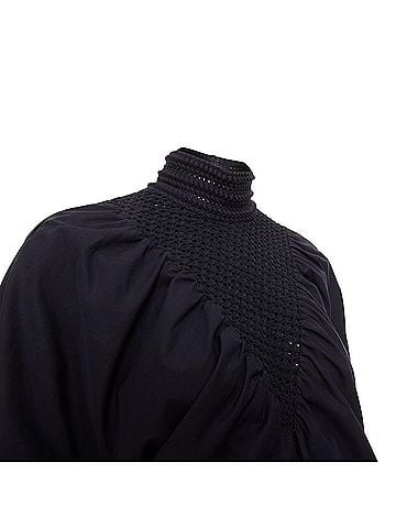 Fendi Fendi 2019 Black Smocked Balloon Dress (view 2)