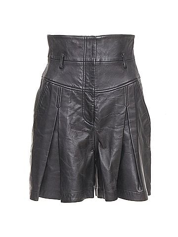 Alberta Ferretti Alberta Ferretti Giacca Black Leather Culottes (view 1)