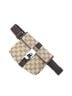 Gucci White Mini Pushlock Waist Bag One size - photo 1