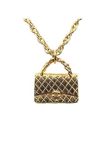 Chanel Bag Motif Pendant Necklace (view 2)
