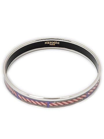 Hermes Leather Goods Enamel Bangle PM (view 2)