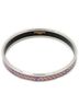 Hermes Leather Goods Red Enamel Bangle PM One size - photo 2