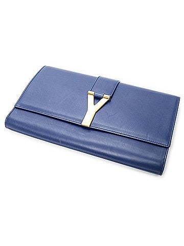 Yves Saint Laurent Ligne Y Clutch (view 1)