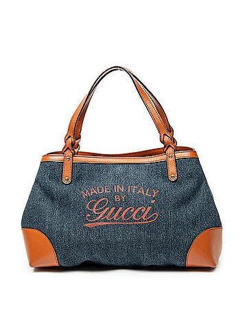 Gucci Denim Craft Tote (view 1)