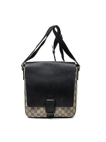 Gucci Buckle Flap Messenger (view 1)