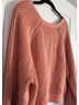 Free People Pink Orange Pullover Sweater Size M - photo 4