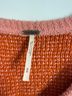 Free People Pink Orange Pullover Sweater Size M - photo 3