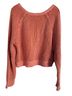Free People Pink Orange Pullover Sweater Size M - photo 2