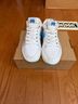 Nike White Blue Sneakers Size 8 - photo 3