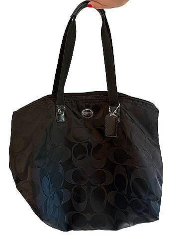 Coach Leather Tote (view 1)
