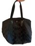 Coach Solid Black Leather Tote One size - photo 1