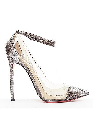Christian Louboutin Christian Louboutin Lame PVC Pumps (view 1)