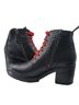 Bueno 100% Leather Solid Black Boots Size 8 - photo 5