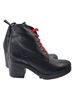 Bueno 100% Leather Solid Black Boots Size 8 - photo 8