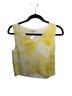 Babaton Floral Yellow White Sleeveless Blouse Size S - photo 1