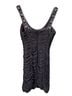 Cache 100% Polyester Black Blue Cocktail Dress Size 2 - photo 2