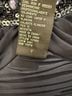 Cache 100% Polyester Black Blue Cocktail Dress Size 2 - photo 4