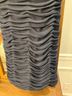 Cache 100% Polyester Black Blue Cocktail Dress Size 2 - photo 6