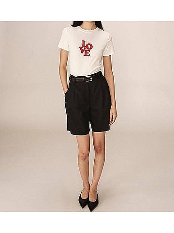 Grace & Mila Pastel Trouser Shorts (view 2)