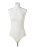 Commando Solid White Faux Leather Cami Bodysuit in White Size XS - photo 1
