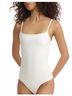 Commando Solid White Faux Leather Cami Bodysuit in White Size XS - photo 2