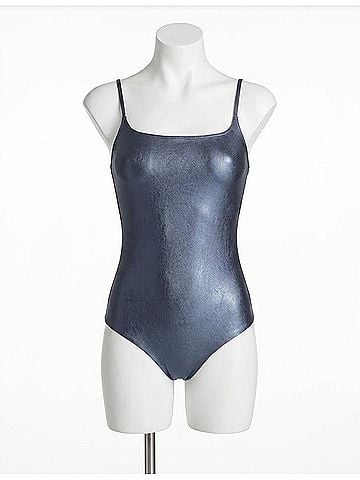 Commando Faux Leather Cami Bodysuit in Galaxy (view 1)