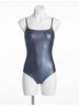 Commando Solid Blue Faux Leather Cami Bodysuit in Galaxy Size XS - photo 1