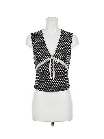Free People Good Graces Top in Black Combo (view 1)